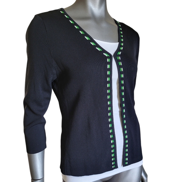 Finity Sweaters - NWT Finity Navy Blue Cardigan - Size Large